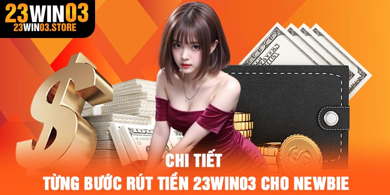 Chi tiết từng bước rút tiền 23Win03 cho newbie