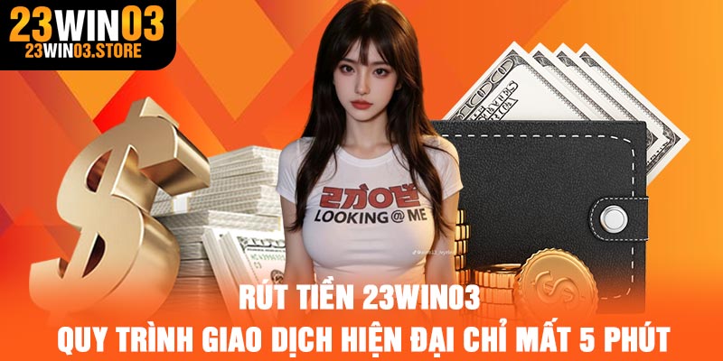 Rút Tiền 23Win03 – Quy Trình Giao Dịch Hiện Đại Chỉ Mất 5 Phút